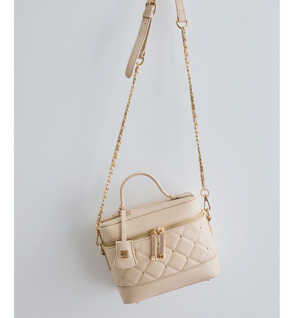 VIS「ゆれるキーチャームがレディなバニティバッグ」|ハンドバッグ|