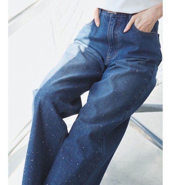 Rope&rsquo;Picnic「キラキラビジューデニム」|デニム|