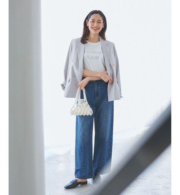 Rope&rsquo;Picnic「キラキラビジューデニム」|デニム|