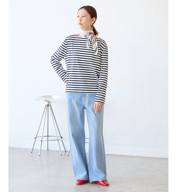 Rope&rsquo;Picnic「キラキラビジューデニム」|デニム|