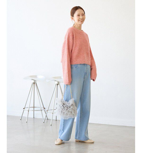 Rope&rsquo;Picnic「キラキラビジューデニム」|デニム|