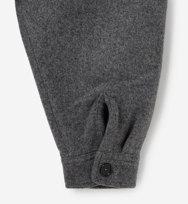 DANTON「DANTON | ウールメルトン シャツジャケット MEN」|テーラードジャケット|