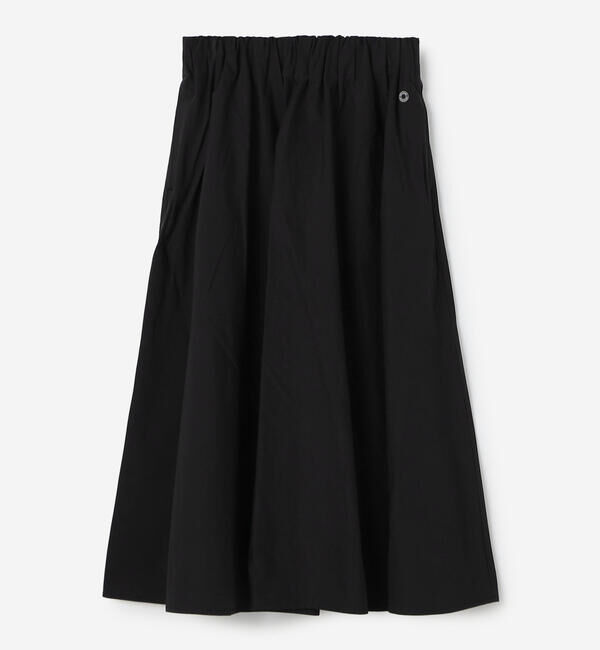 ORCIVAL「ORCIVAL | ウエストギャザースカート WOMEN」|スカート|BLACK