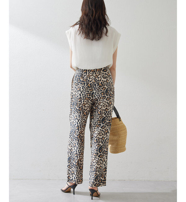  「サテンワッシャーノースリーブブラウス」|シャツ・ブラウス|