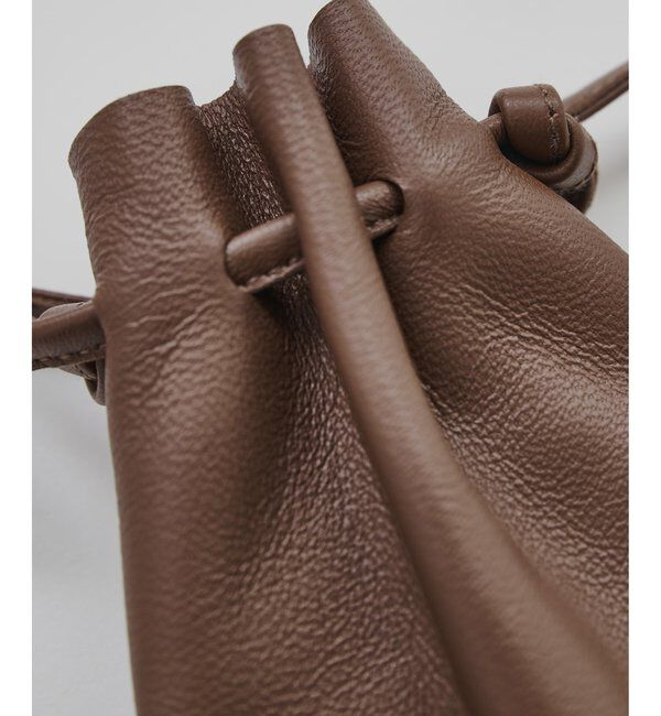  「【Christian AKS】Lamb leather ポーチ」|トートバッグ|