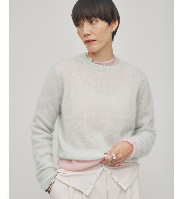 GEMINI「【GEMINI】モヘヤプルオーバー」|ニット・セーター|ミント