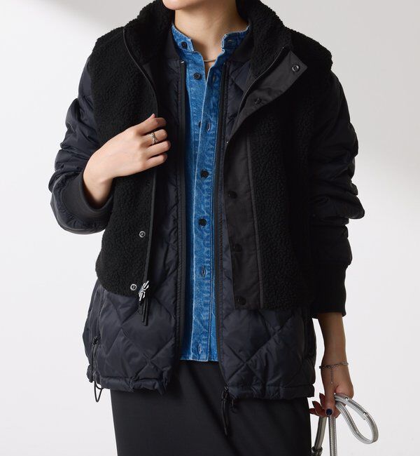  「【TAION別注アイテム/洗えるコート】レイヤードダウンジャケット」|その他|