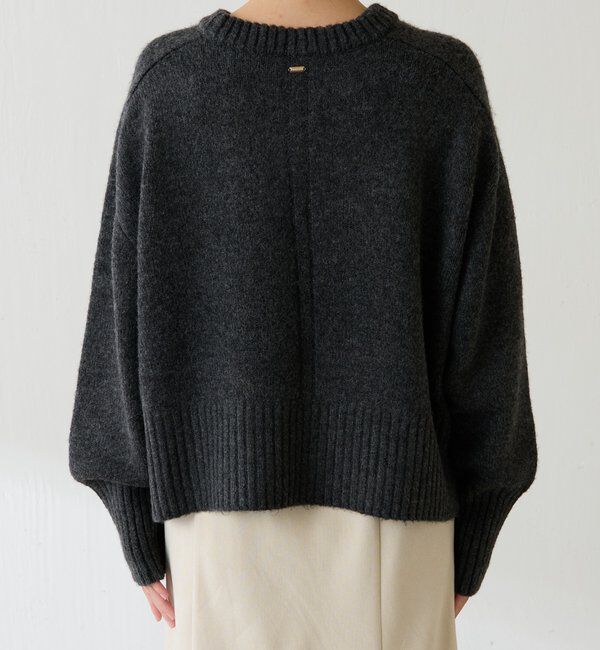  「ヤクライクショートニット」|ニット・セーター|