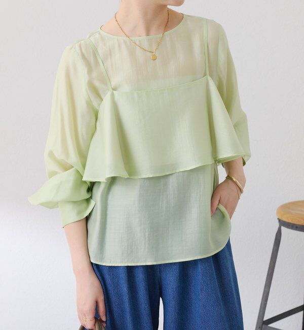  「ビスチェセットブラウス」|シャツ・ブラウス|