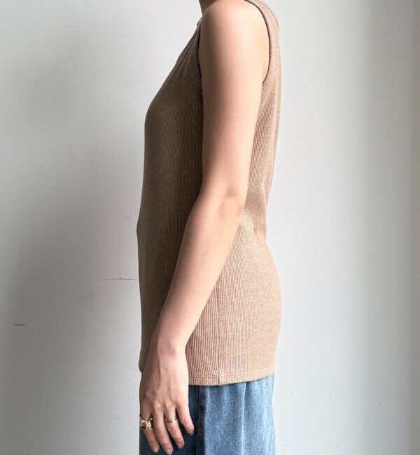  「【新色追加/インフルエンサーSAKURA企画】ラメスウェットタンクセット」|Tシャツ・カットソー|