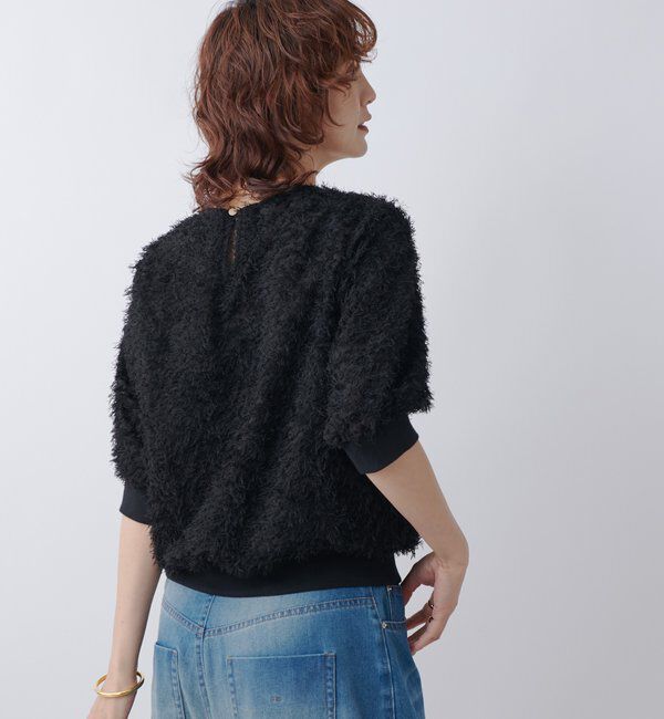  「【着映え】リブ付きフリンジブラウス」|シャツ・ブラウス|