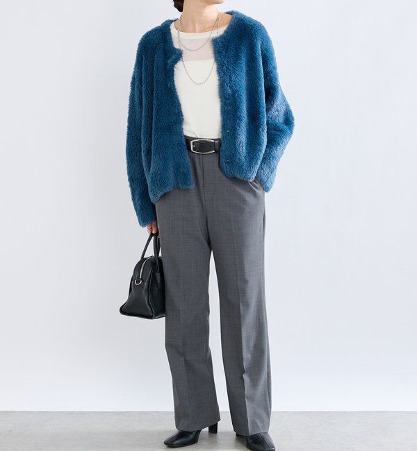  「【シーズンムード高まる】フロッキーチュールロンTee」|Tシャツ・カットソー|