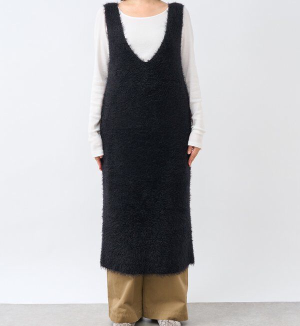  「【華やかな印象に】2wayフェザーワンピース」|ニット・セーター|