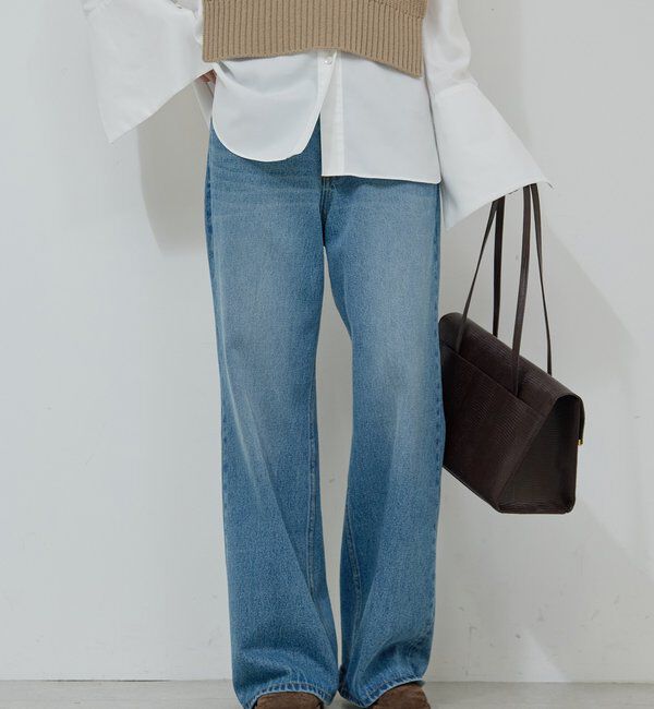  「センタークリースフレアデニム」|デニム|