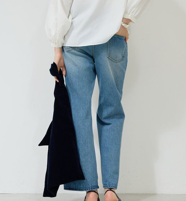  「センタークリースフレアデニム」|デニム|