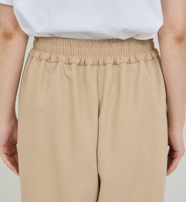  「【CHIHAYAコラボ】スウェードライクタックイージーパンツ」|チノ|