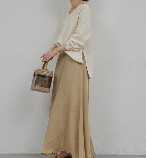  「【手洗い可】コットンメッシュプルオーバー」|ニット・セーター|