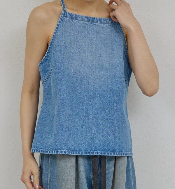  「【PEAS】デニムキャミブラウス」|シャツ・ブラウス|