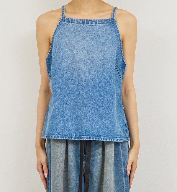  「【PEAS】デニムキャミブラウス」|シャツ・ブラウス|