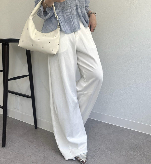  「カーブスウェットパンツ」|チノ|