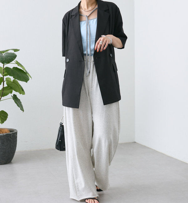  「カーブスウェットパンツ」|チノ|