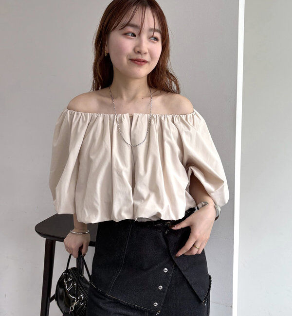  「バルーンブラウス」|シャツ・ブラウス|