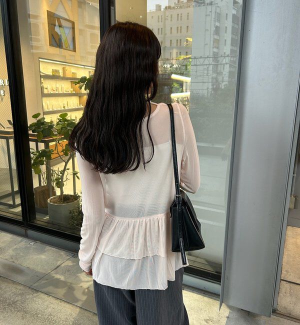  「ドットティアードプルオーバー」|Tシャツ・カットソー|