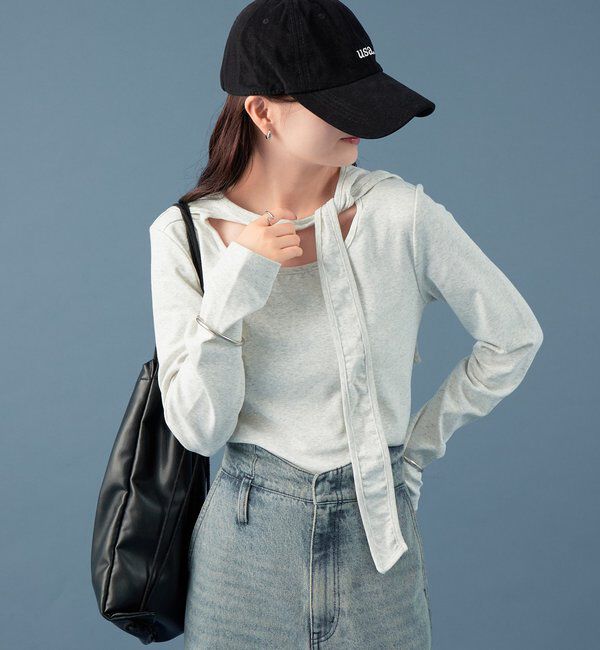  「ボウタイカットソー」|Tシャツ・カットソー|