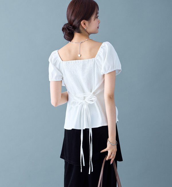  「パフビスチェ ブラウス」|シャツ・ブラウス|