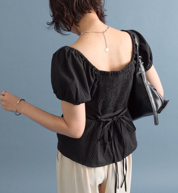  「パフビスチェ ブラウス」|シャツ・ブラウス|