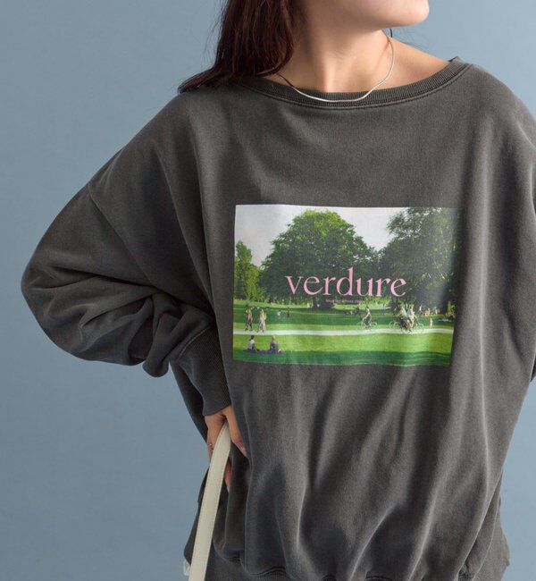  「フォトスウェット」|Tシャツ・カットソー|チャコールグレー