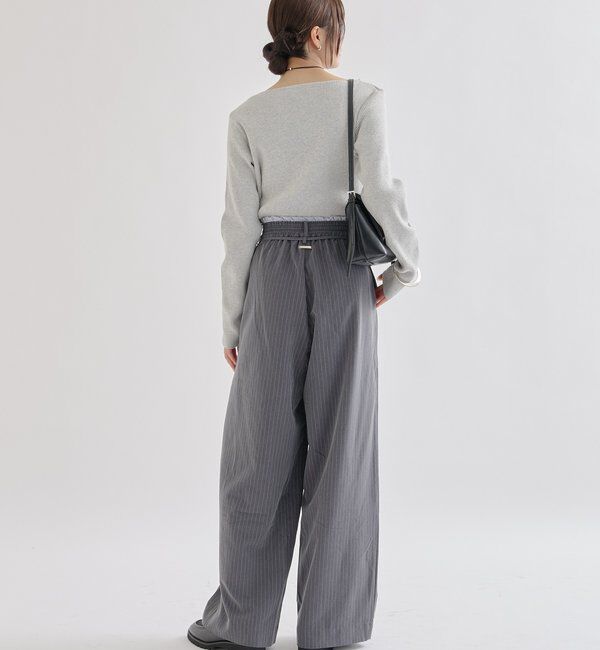  「Wベルトパンツ」|チノ|
