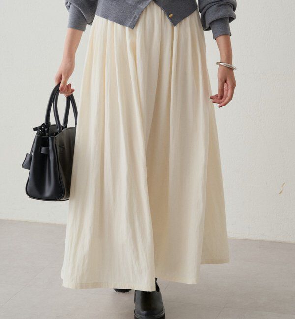  「タックギャザースカート」|スカート|