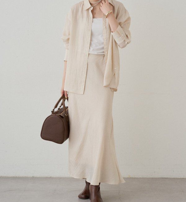  「とろみフレアスカート」|スカート|