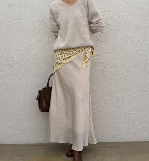  「とろみフレアスカート」|スカート|