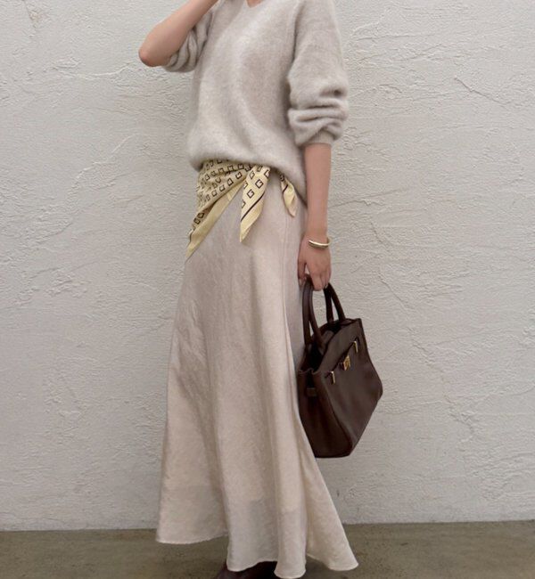  「とろみフレアスカート」|スカート|