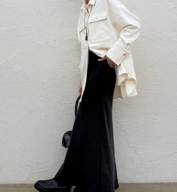  「とろみフレアスカート」|スカート|