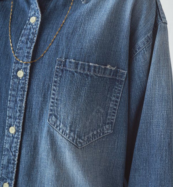  「【JAPAN MADE】BASICデニムシャツ」|シャツ・ブラウス|