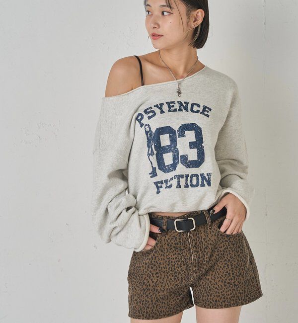  「ELLIOTT NUMBERIHG ONE-SHOULDERSWEATSHIRT」|Tシャツ・カットソー|