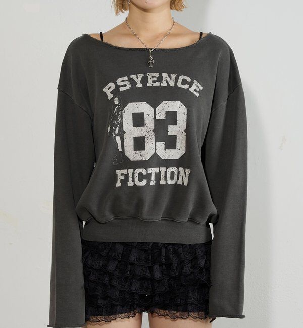  「ELLIOTT NUMBERIHG ONE-SHOULDERSWEATSHIRT」|Tシャツ・カットソー|