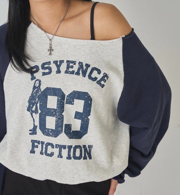  「ELLIOTT NUMBERIHG ONE-SHOULDERSWEATSHIRT」|Tシャツ・カットソー|グレーその他2