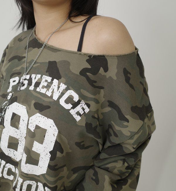  「ELLIOTT NUMBERIHG ONE-SHOULDERSWEATSHIRT」|Tシャツ・カットソー|