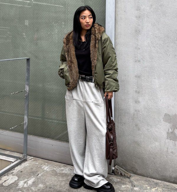  「【お気に入りNO.1】2WAY REVERSIBLE FUR BLOUSON 」|ブルゾン・スタジャン|