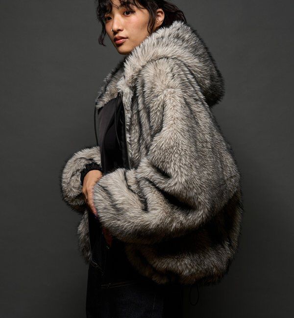  「【お気に入りNO.1】2WAY REVERSIBLE FUR BLOUSON 」|ブルゾン・スタジャン|