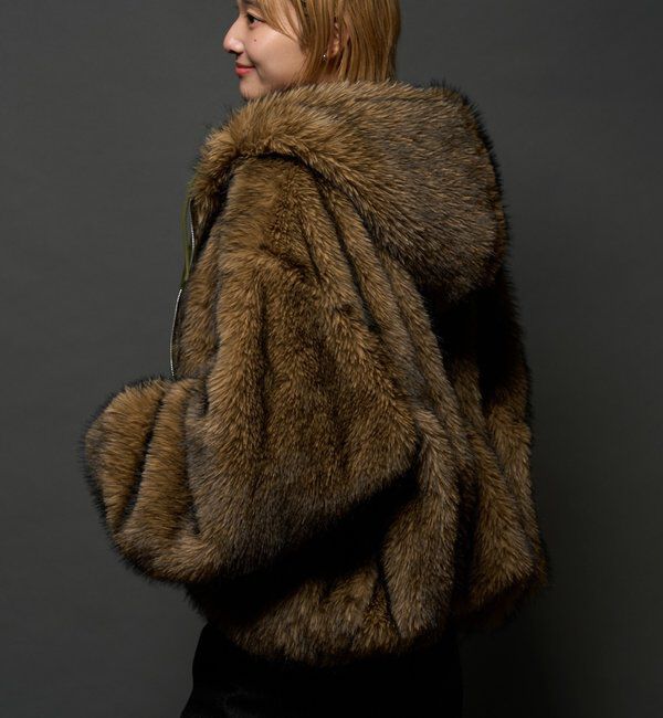  「【お気に入りNO.1】2WAY REVERSIBLE FUR BLOUSON 」|ブルゾン・スタジャン|