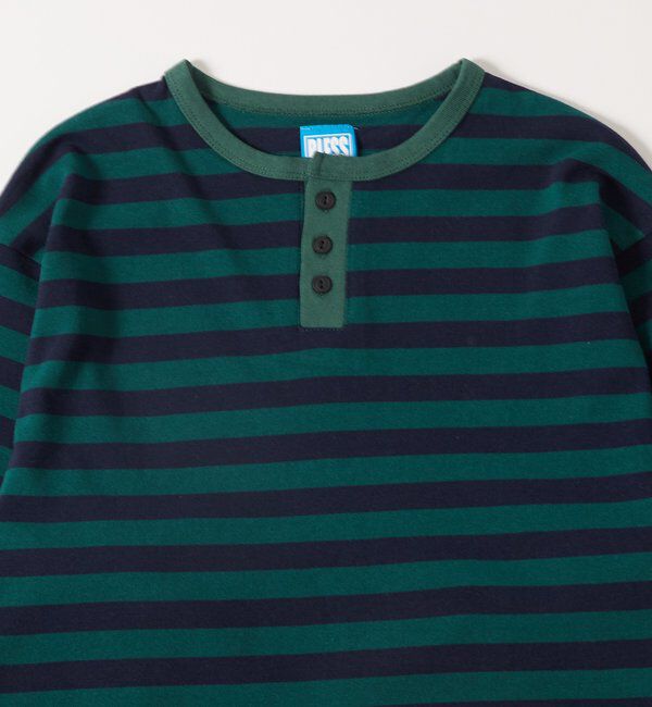  「BLESSYOUヘンリーボーダーロンTEE」|Tシャツ・カットソー|