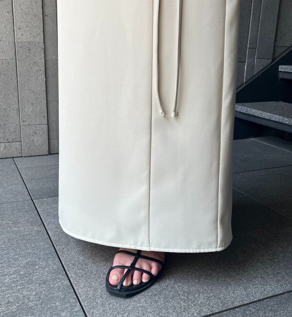  「【腰回りカバー】レイヤードマキシスカート」|スカート|