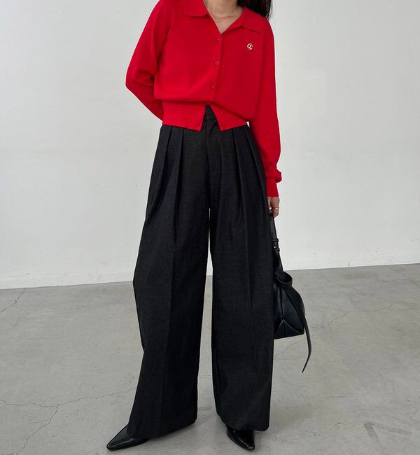  「〈C.L〉ポロカーディガン」|カーディガン|