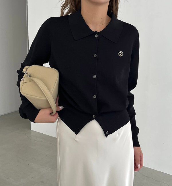  「〈C.L〉ポロカーディガン」|カーディガン|