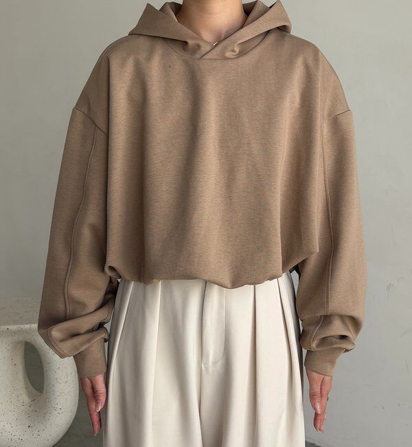  「【軽量/滑らかな着心地】バルーンフーディ」|Tシャツ・カットソー|